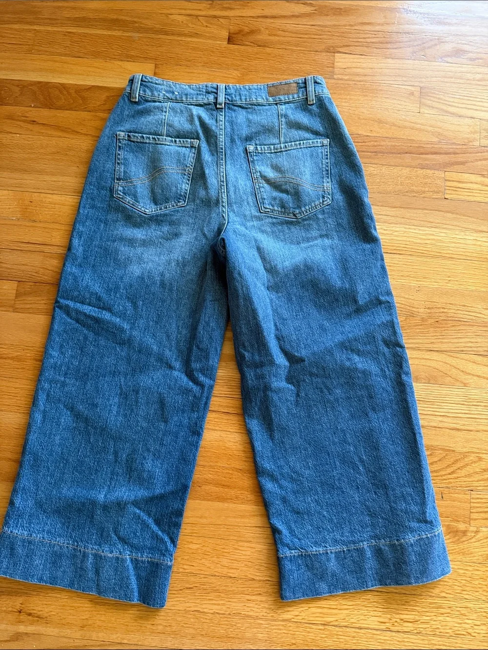 Fat Face Wide Leg Crop‎ Jeans - Size 6R J01